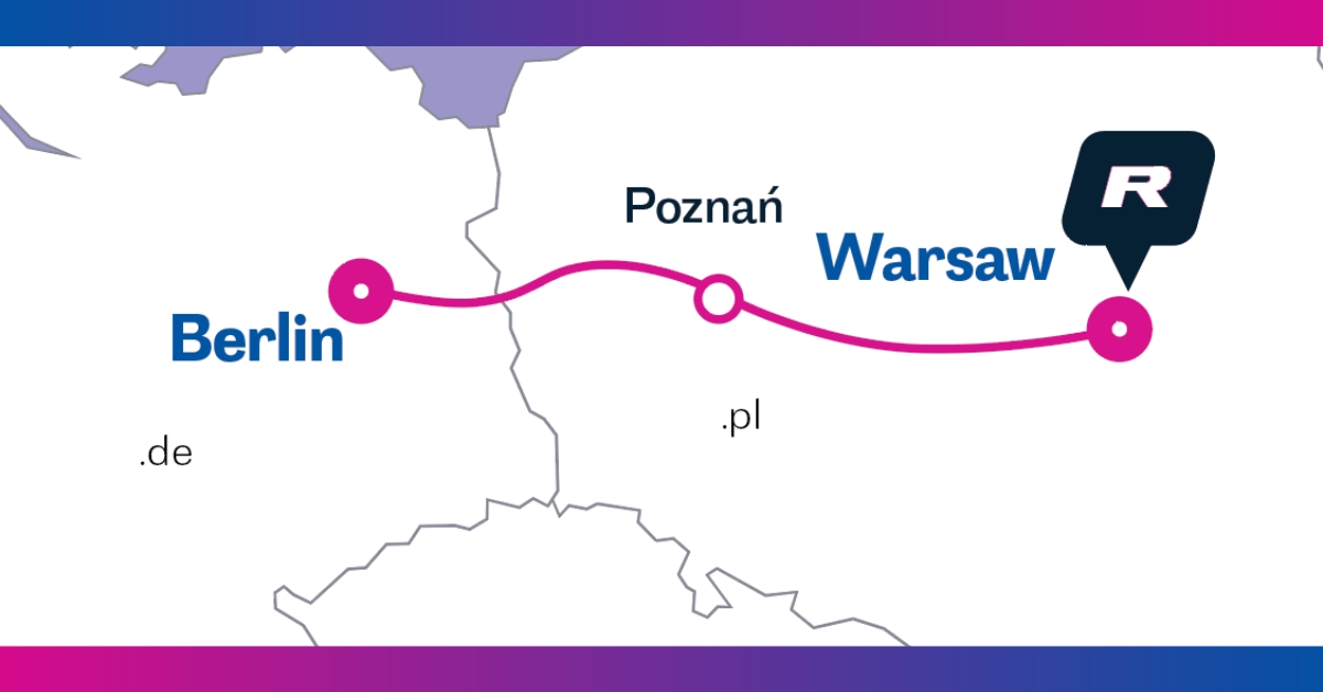 RETN implementiert neue Glasfaserstrecke zwischen Berlin, Posen und Warschau und verdoppelt dadurch die Kapazität für zukünftige Expansionen